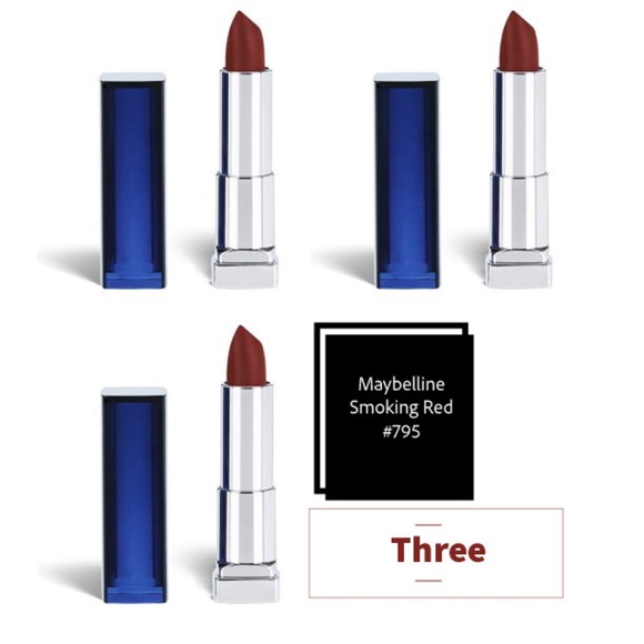 Maybelline Other - Three   Smoking Red #795 - Lipstick